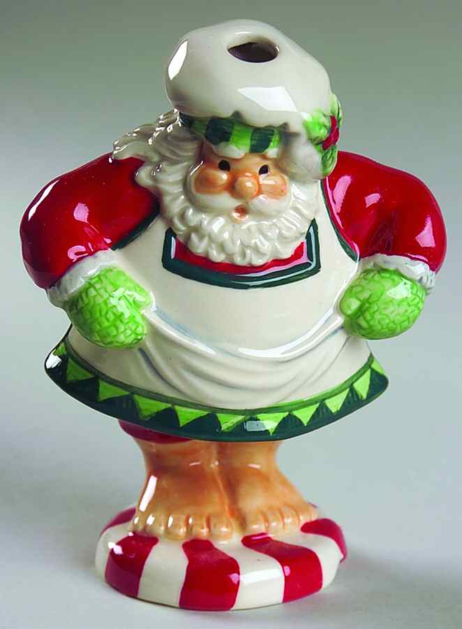 Santa's Kitchen Pie Bird by Fitz & Floyd-1