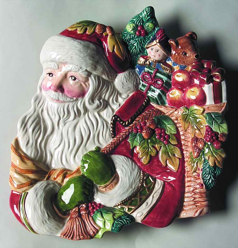Holiday Solstice Canape Plate by Fitz & Floyd-1