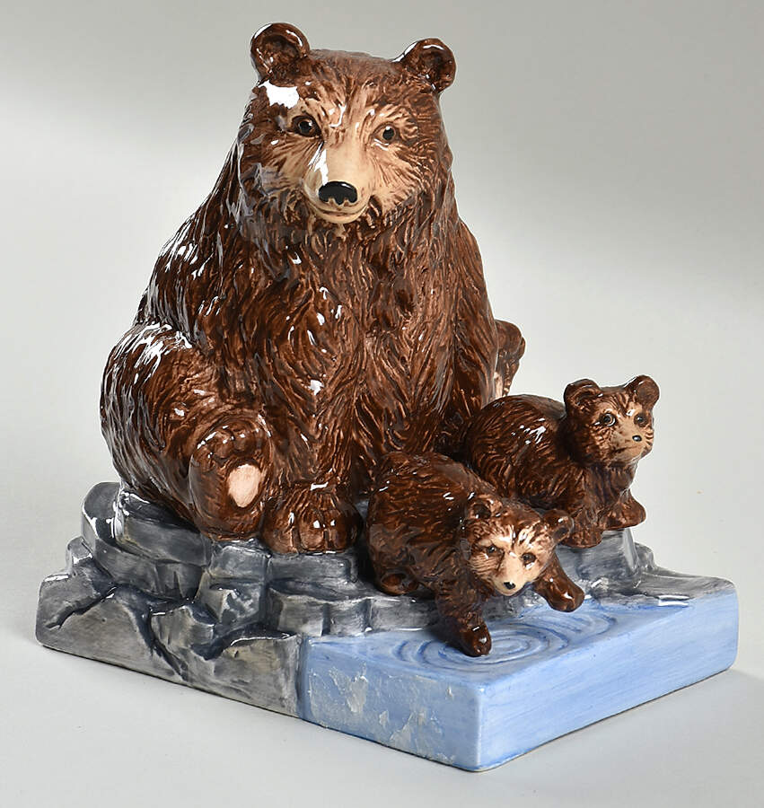 Sequoia Animals Single China Bookend by Fitz & Floyd-1