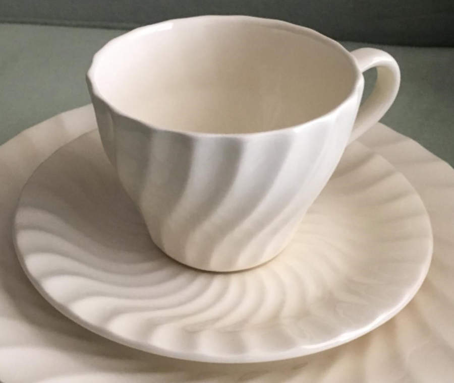 FOP2 Flat Cup & Saucer Set by Fapor (Portugal)-1