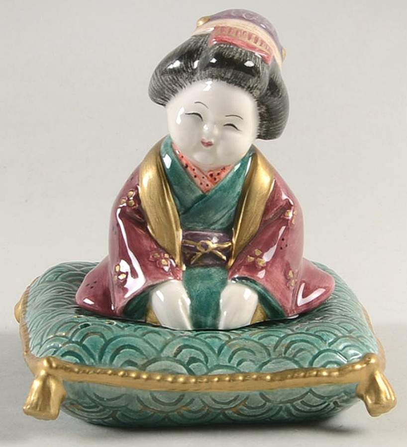 Kyoto Festival Salt & Pepper Set by Fitz & Floyd-1