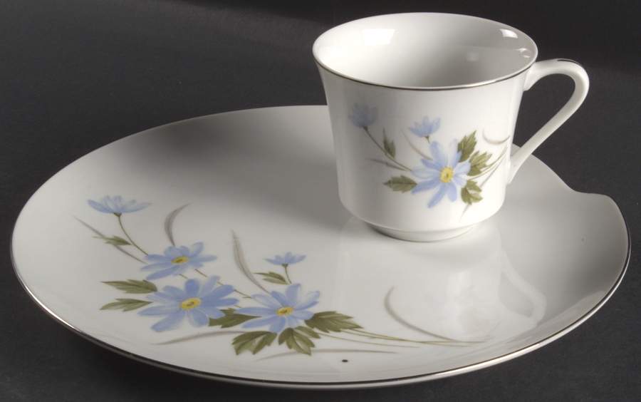 FCJ50 Snack Plate & Cup Set by Fine China of Japan-1