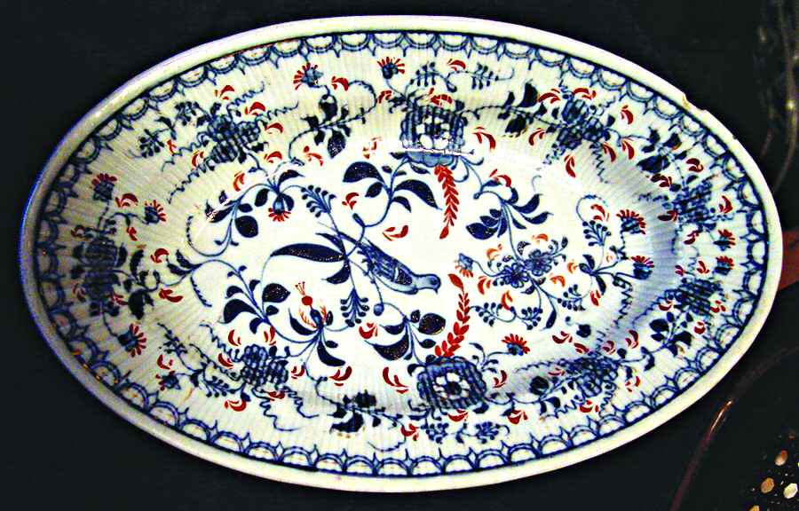 FGR1 12" Oval Serving Platter by Fr Chr Geiner&Sons-1
