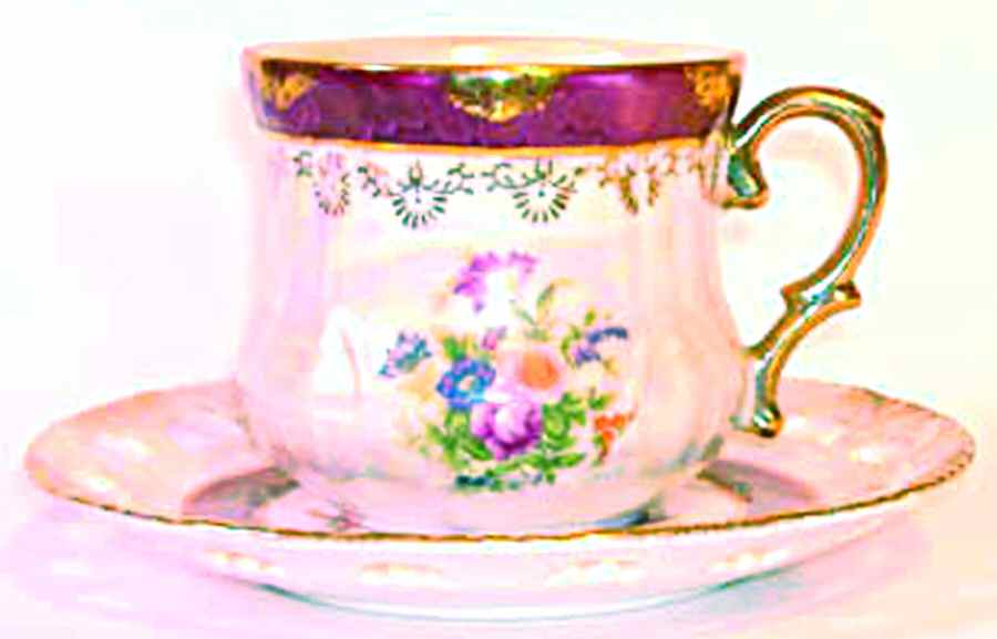 FCQ2 Flat Cup & Saucer Set by Fresh China-1
