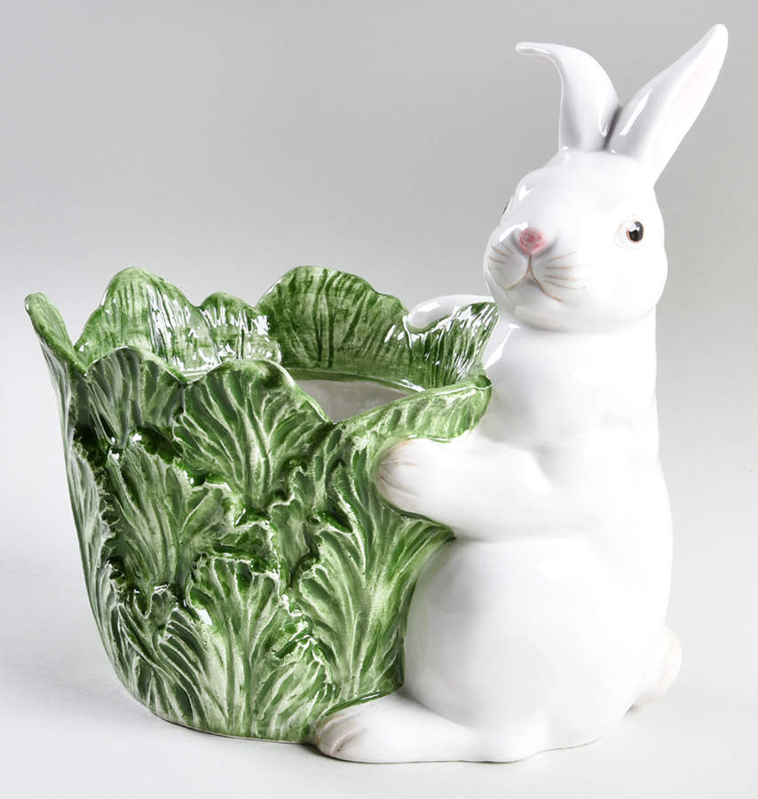 Welsh Rabbit 8" Planter by Fitz & Floyd-1