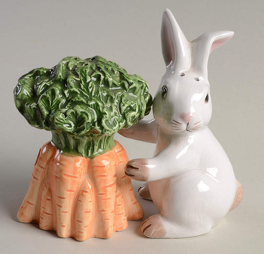 Welsh Rabbit Salt Shaker by Fitz & Floyd-1