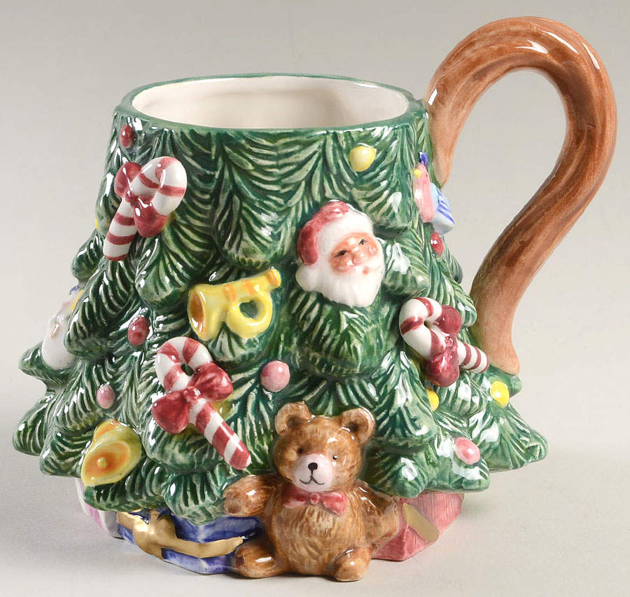 Yule Tree Mug by Fitz & Floyd-1
