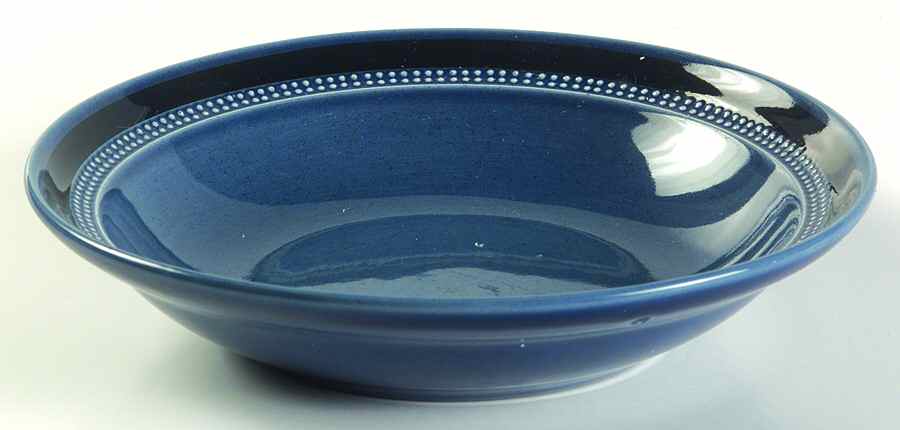 Barbados Blue Coupe Soup Bowl by Fuji-1
