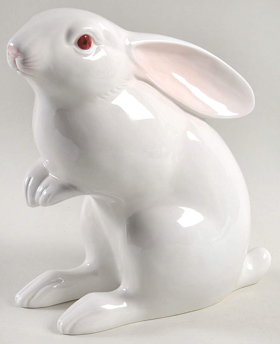 Rabbits Figurine by Fitz & Floyd-1