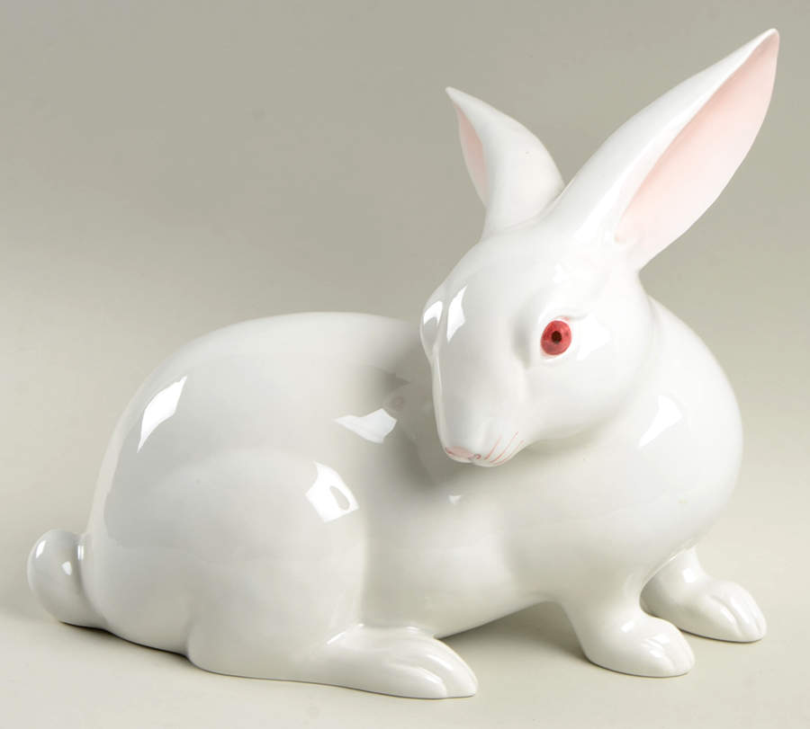 Rabbits Figurine by Fitz & Floyd-1