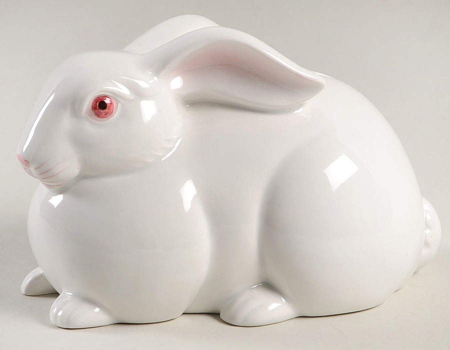 Rabbits Bank by Fitz & Floyd-1
