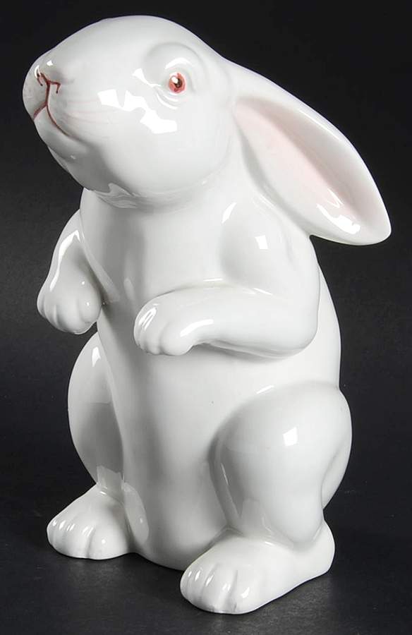 Rabbits Figurine by Fitz & Floyd-1