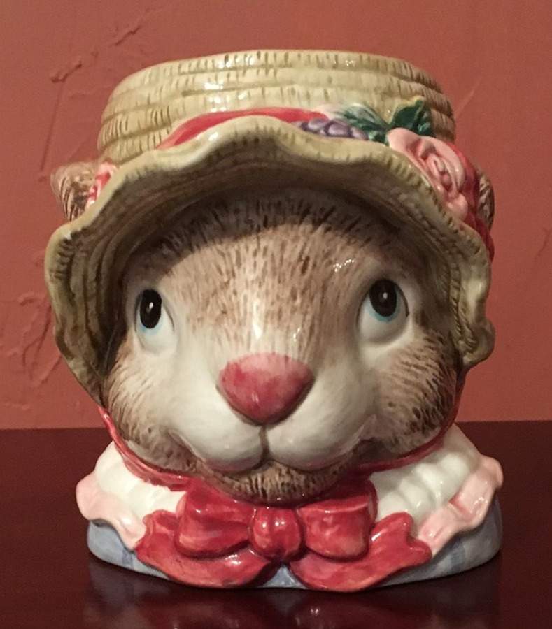 Bunny Bonnet Hill Mug by Fitz & Floyd-1