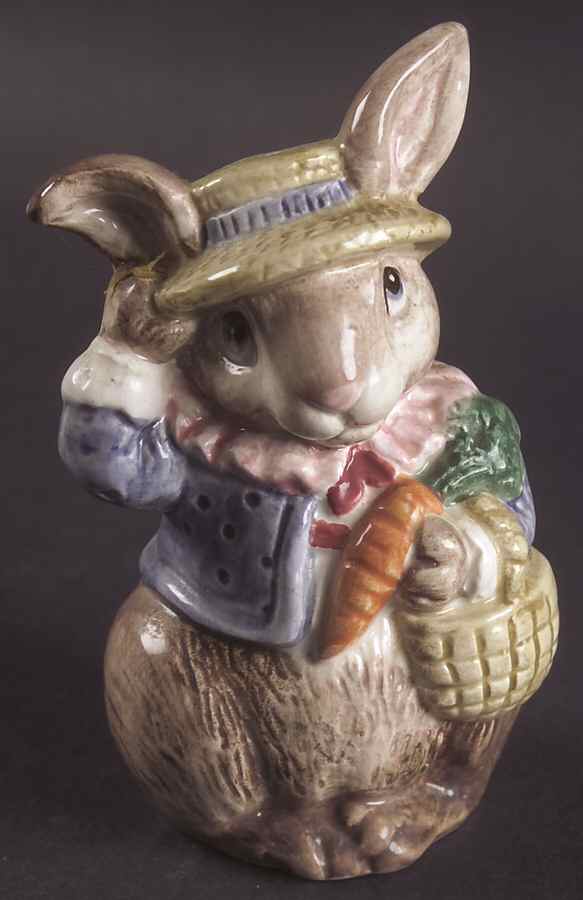 Bunny Bonnet Hill Pepper Shaker by Fitz & Floyd-1