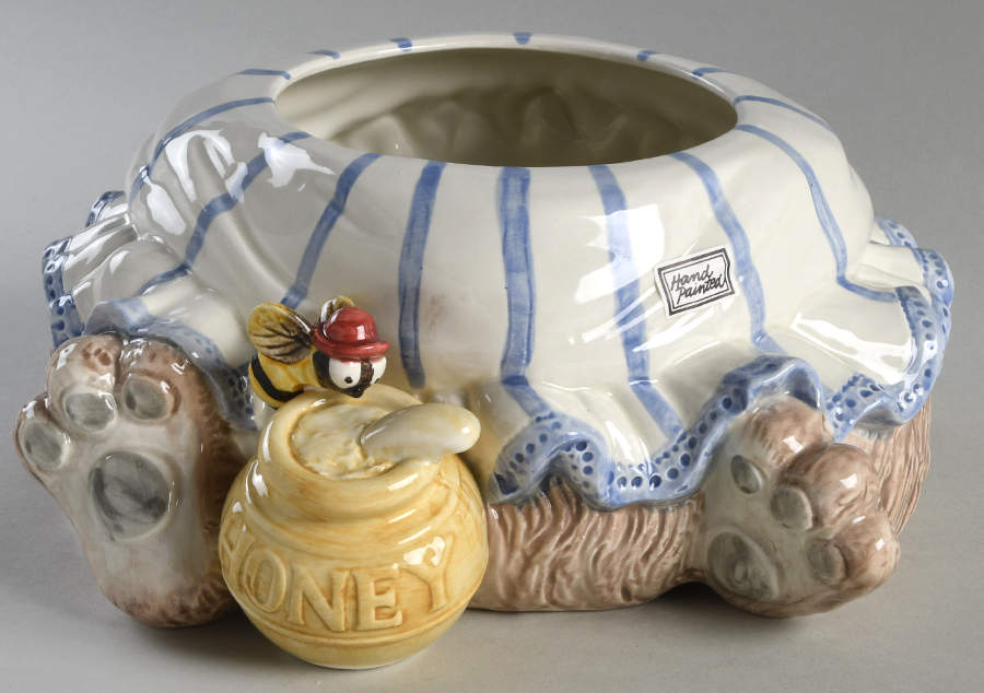 Hat Party Cookie Jar No Lid by Fitz & Floyd-1