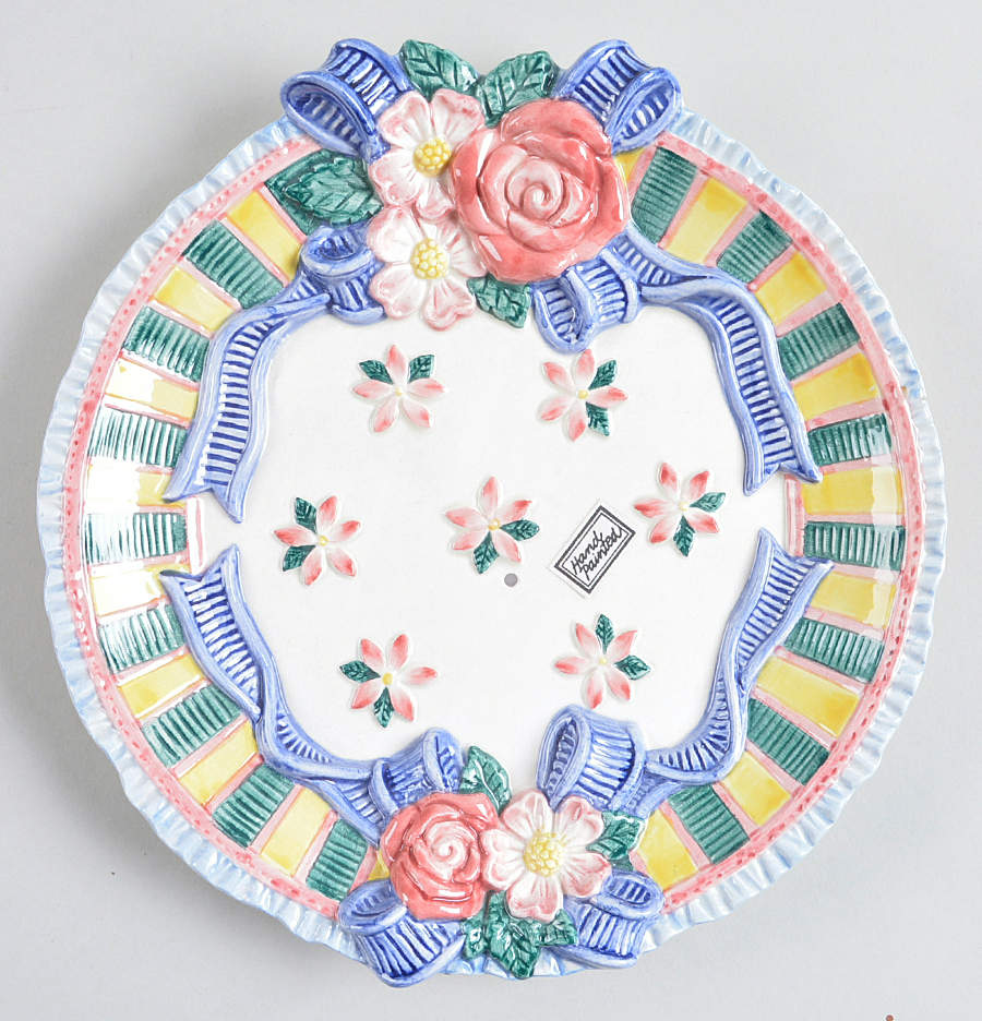 Cotton Tailors Canape Plate by Fitz & Floyd-1