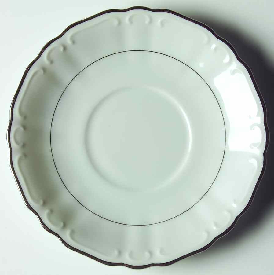 Charm (Single Scrolls) Saucer by Fine China of Japan-1