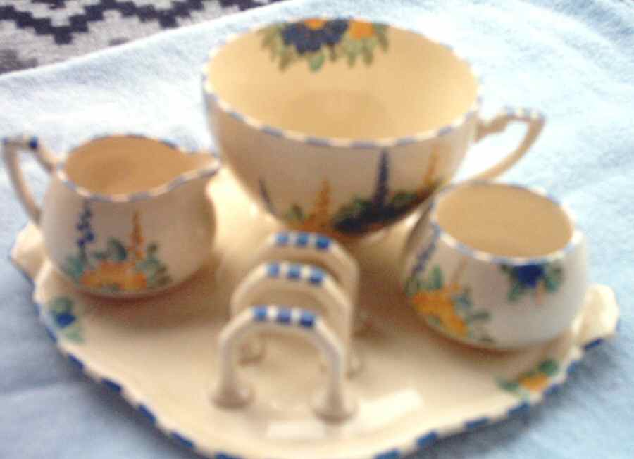 A130 (4 Piece) Breakfast Set by S Fieldings & Co.-1