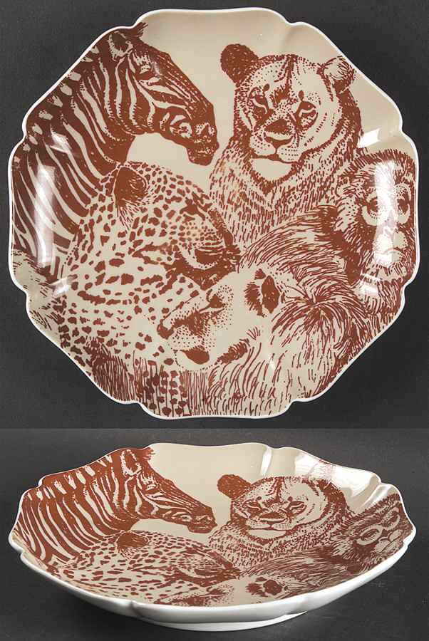 Safari Salad Plate by Fitz & Floyd-1