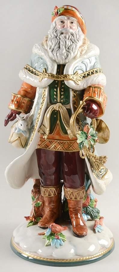 Clairmont Santa Claus Figurine by Fitz & Floyd-1