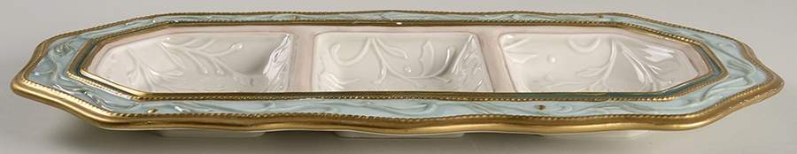 Clairmont 3 Section Server by Fitz & Floyd-1