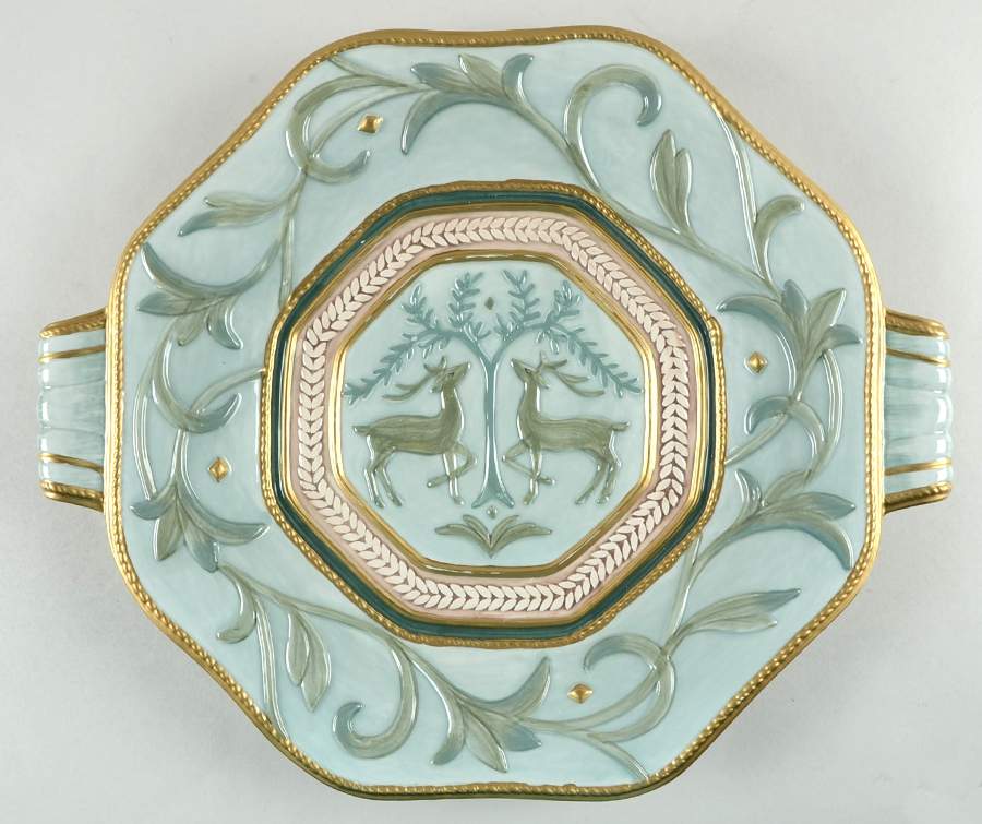 Clairmont 16" Oval Serving Platter by Fitz & Floyd-1
