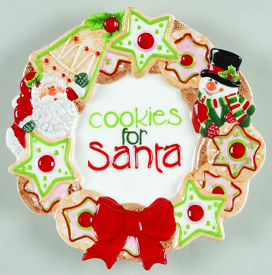 Merry Christmas Cookie Plate by Fitz & Floyd-1