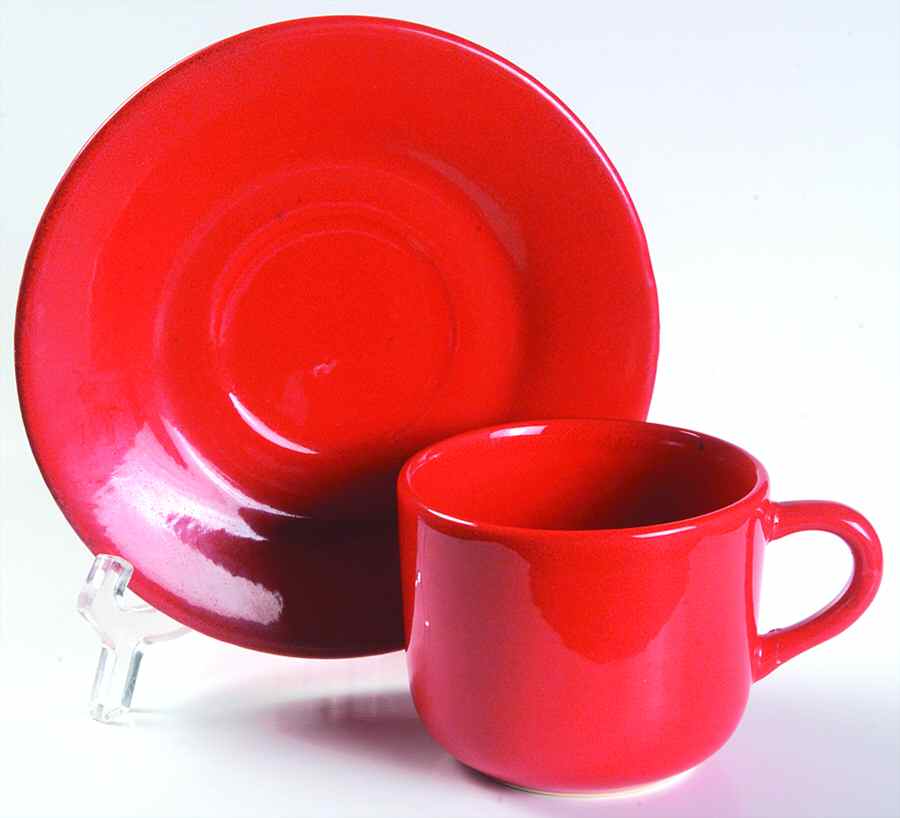 FAN49 Flat Cup & Saucer Set by France-1