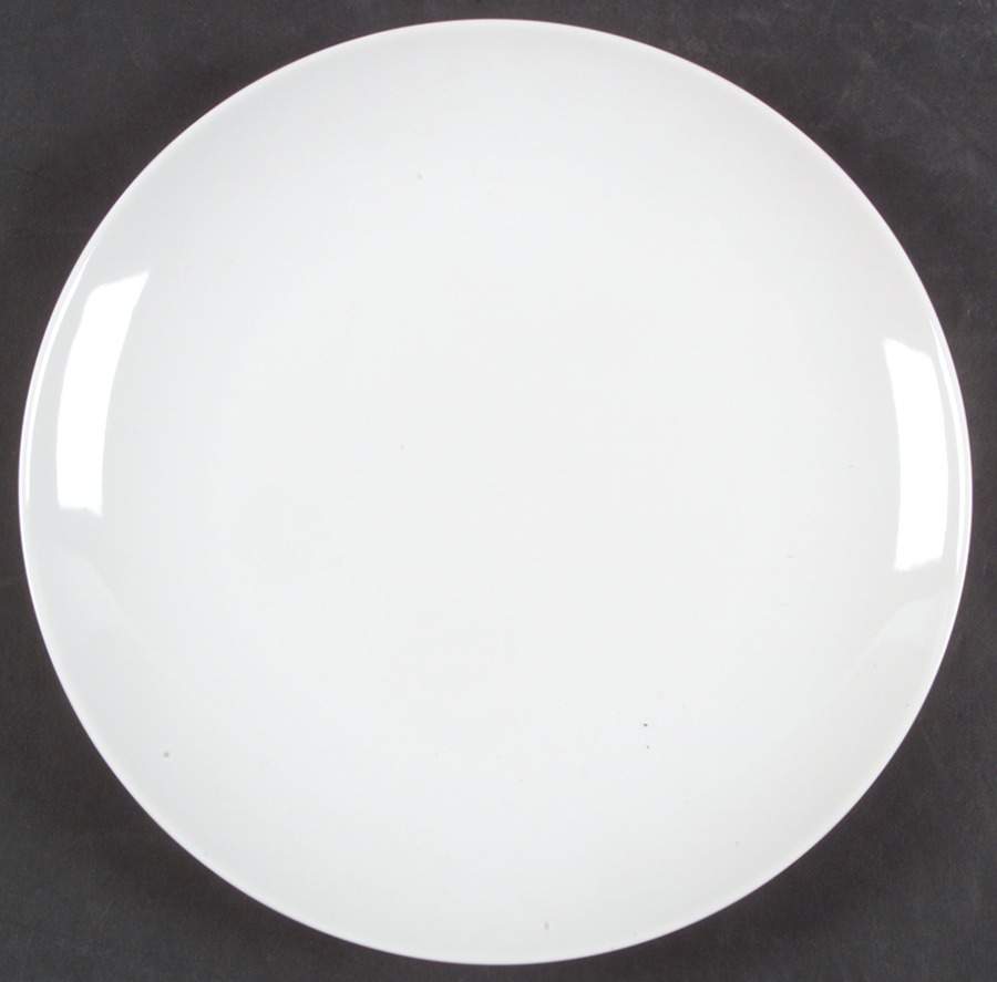 Gourmet White Coupe Salad Plate by Fitz & Floyd-1