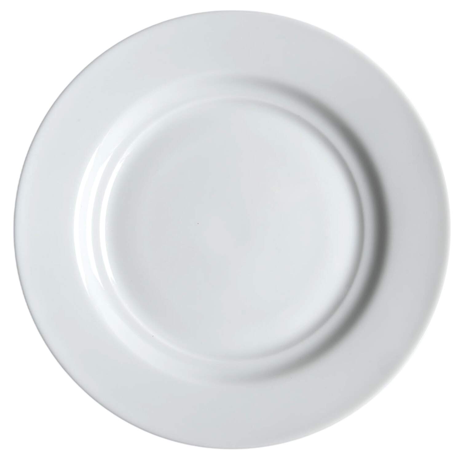 Gourmet White Saucer for Flat Cup by Fitz and Floyd-1