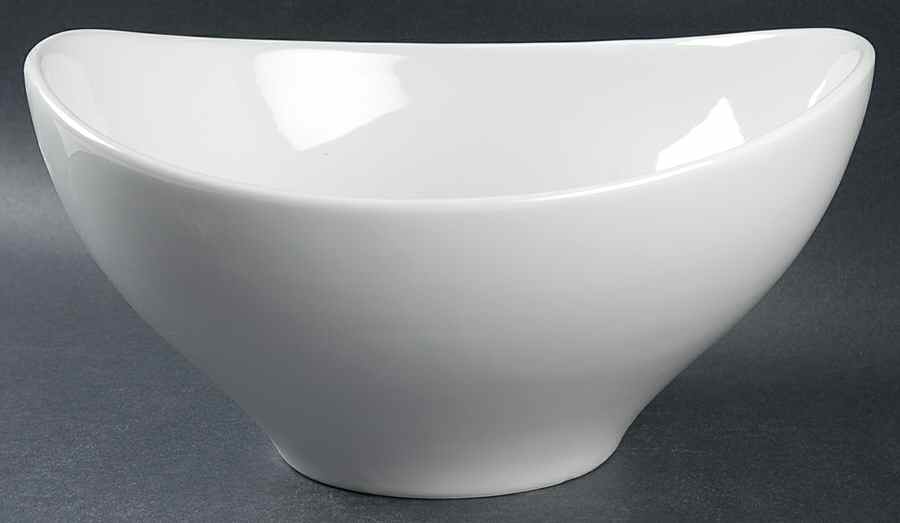 Gourmet White 10" Round Serving Bowl by Fitz & Floyd-1