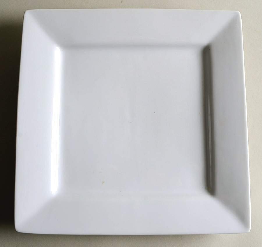 Gourmet White Square Dinner Plate by Fitz & Floyd-1