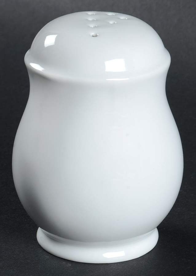 Gourmet White Stove Top Pepper Shaker by Fitz & Floyd-1