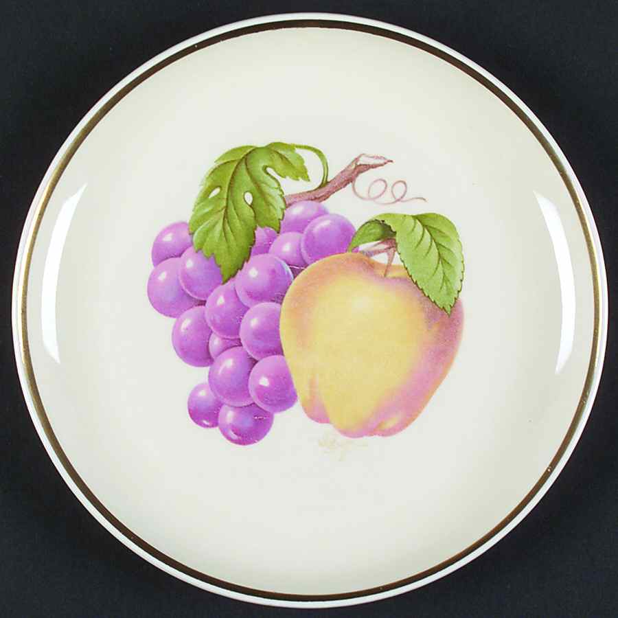 FOY1 (Coupe) Salad Plate by Fondeville (NY)-1