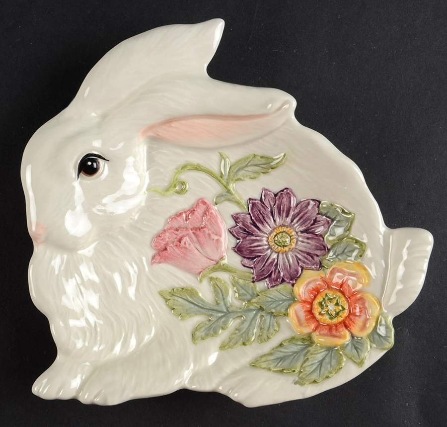 Madeline's Garden Snack Plate by Fitz & Floyd-1