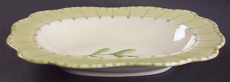 Sommer Hill 12" Oval Vegetable Bowl by Fitz & Floyd-1