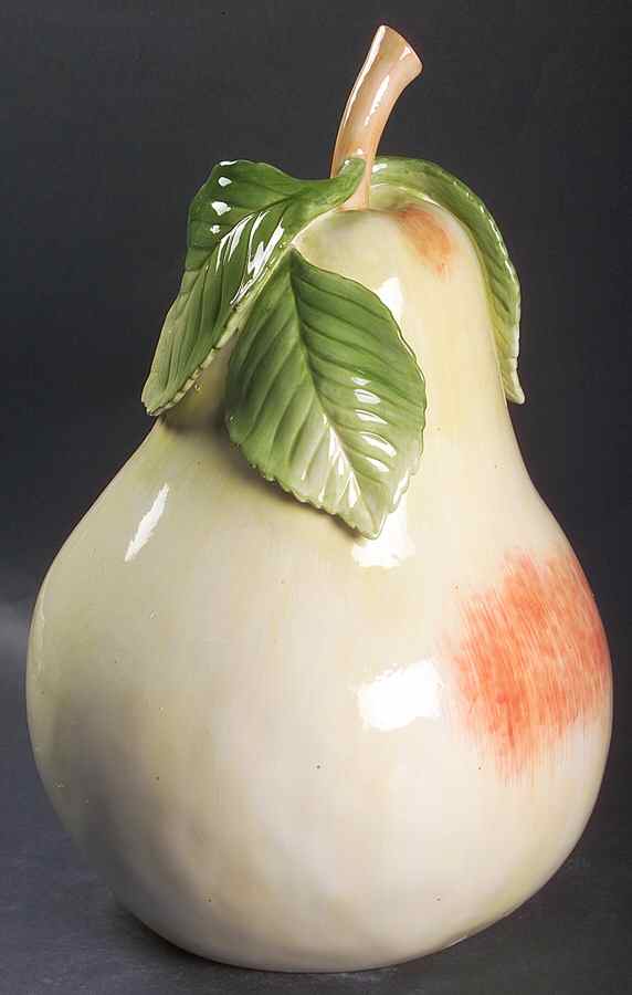 Sommer Hill Large Pear Figurine by Fitz & Floyd-1