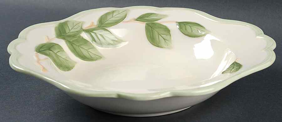 Sommer Hill Large Rim Soup Bowl by Fitz and Floyd-1