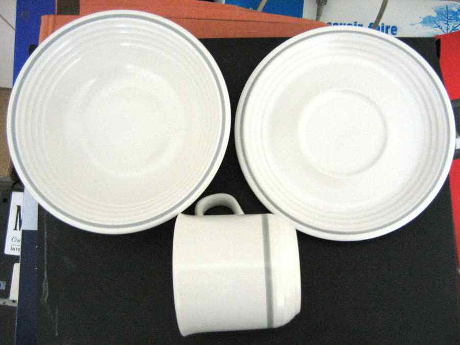 FUJ20 Flat Cup & Saucer Set by Fuji-1