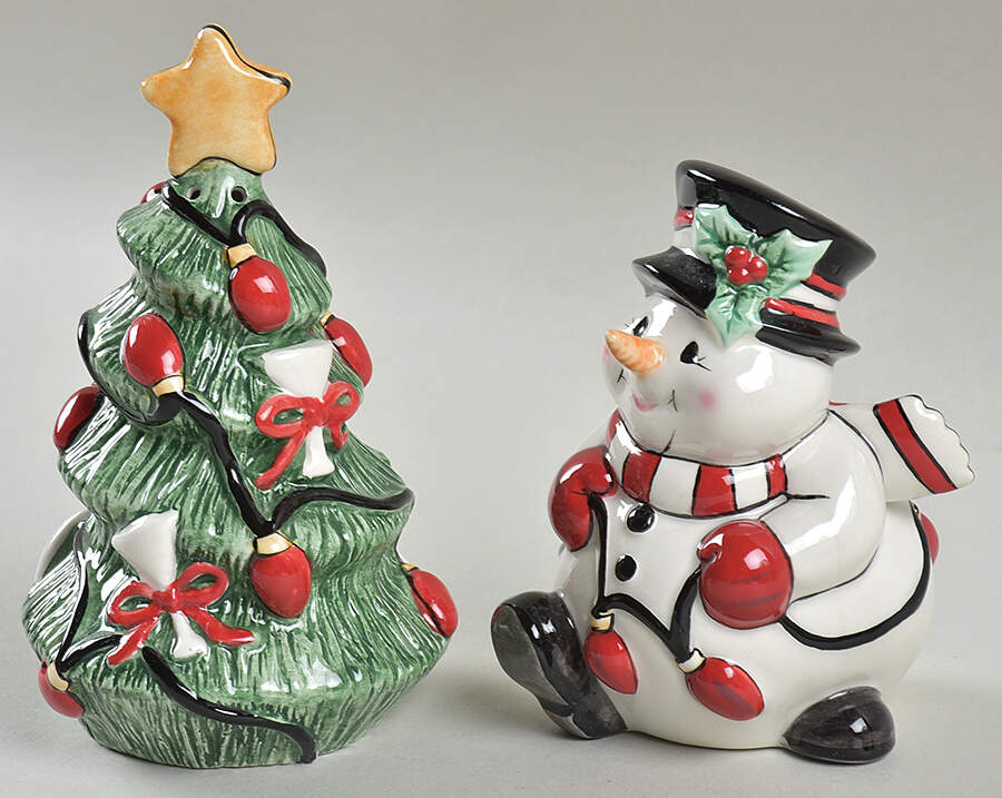 Cheers Figural Salt & Pepper Set by Fitz & Floyd-1