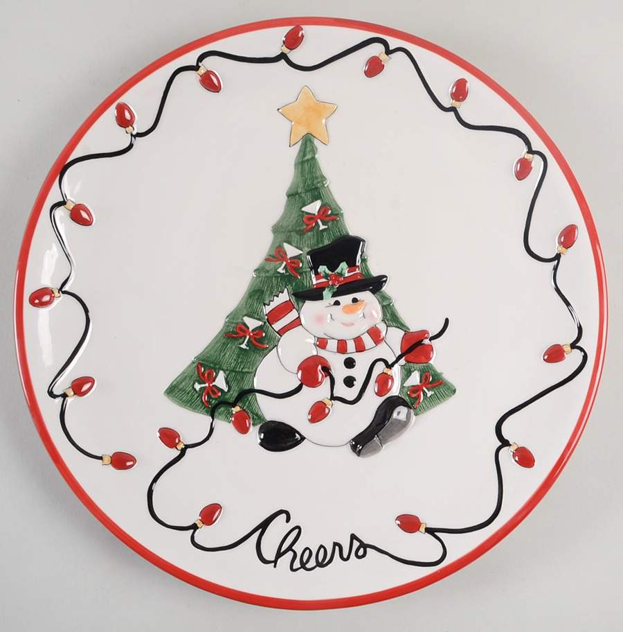 Cheers Snack/Canape Plate by Fitz & Floyd-1