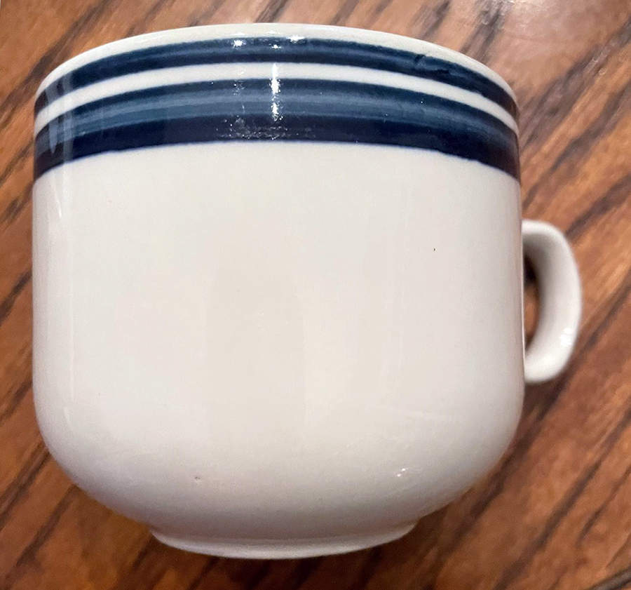 Blue Flat Cup by Fairwinds-1