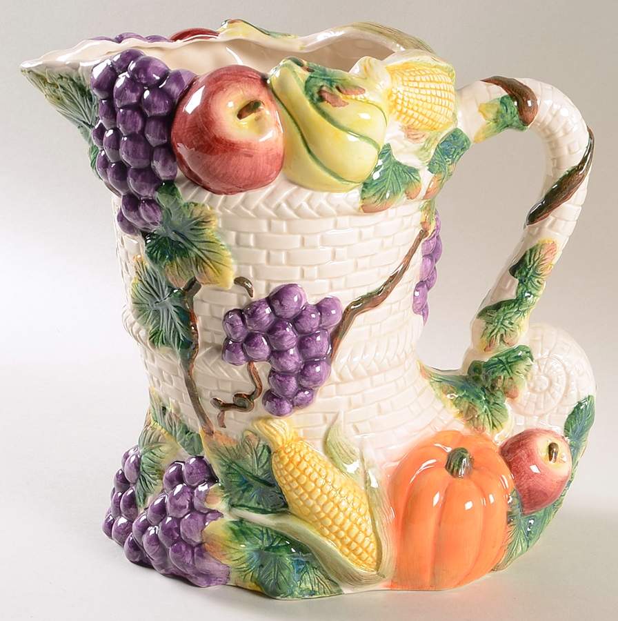 Harvest Bounty Pitcher by Fitz & Floyd-1