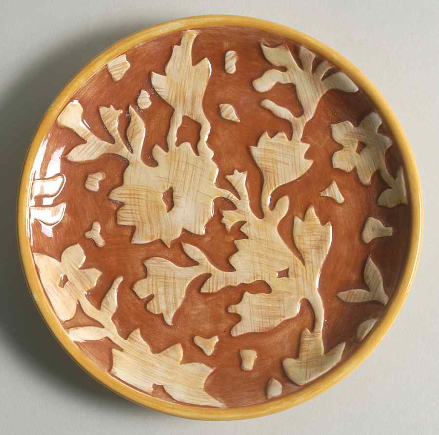 Del Vino Flowers Party Plate by Fitz & Floyd-1