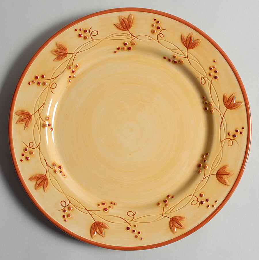 Del Vino Grapevine Dinner Plate by Fitz & Floyd-1