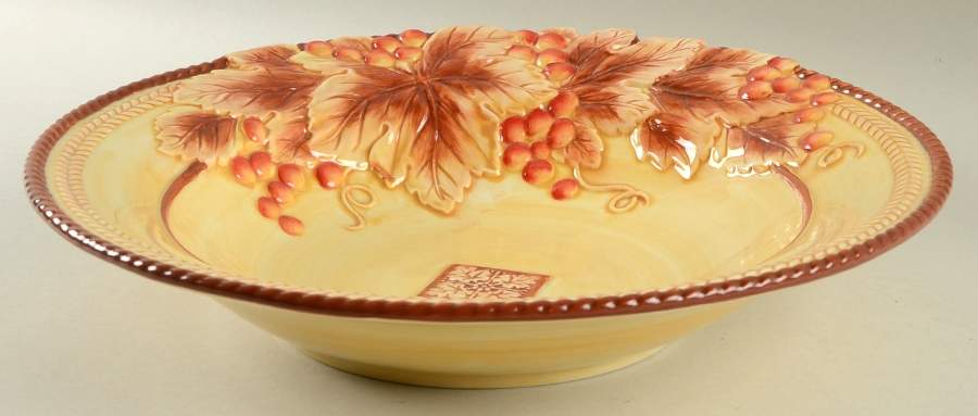 Del Vino Accessories 12" Round Serving Bowl by Fitz & Floyd-1