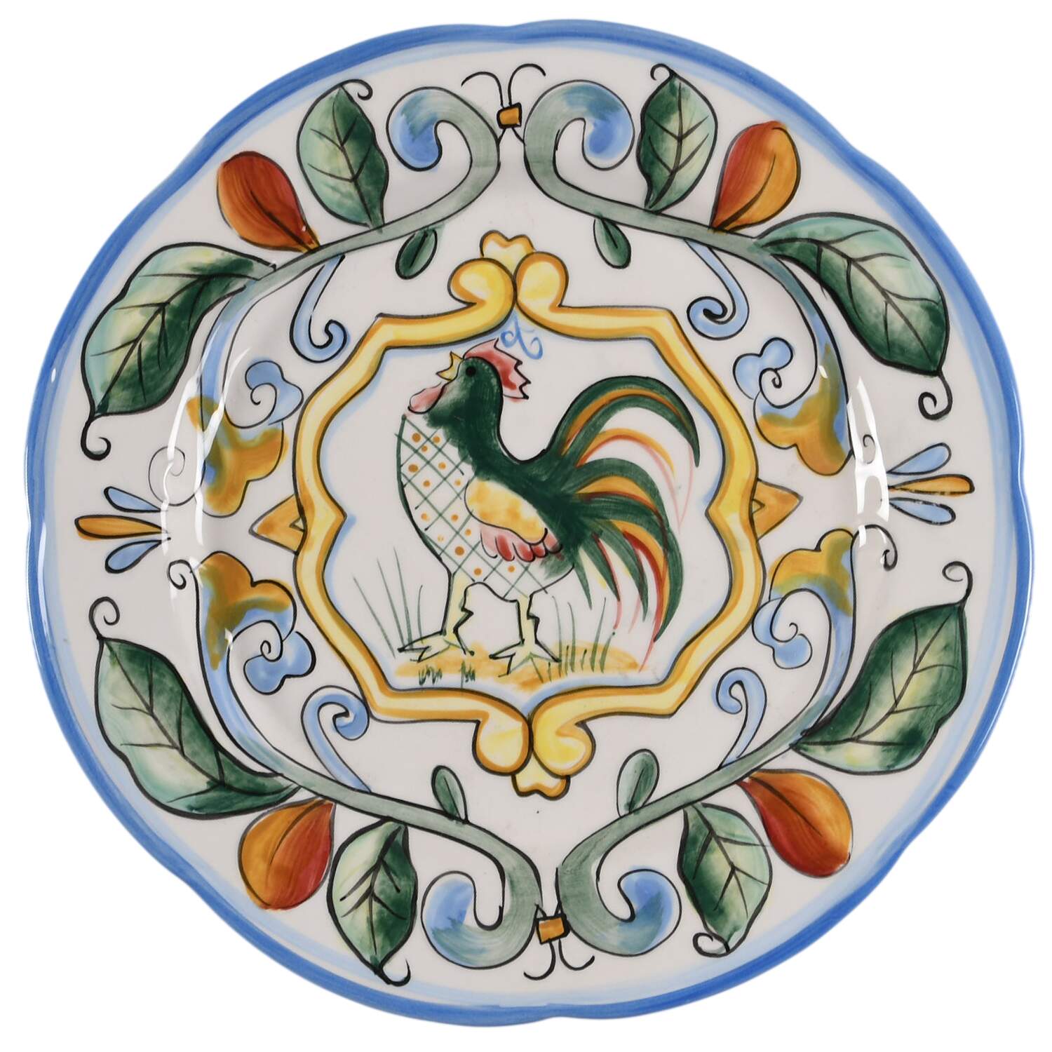 Ricamo Motif Salad/Dessert Plate by Fitz & Floyd-1