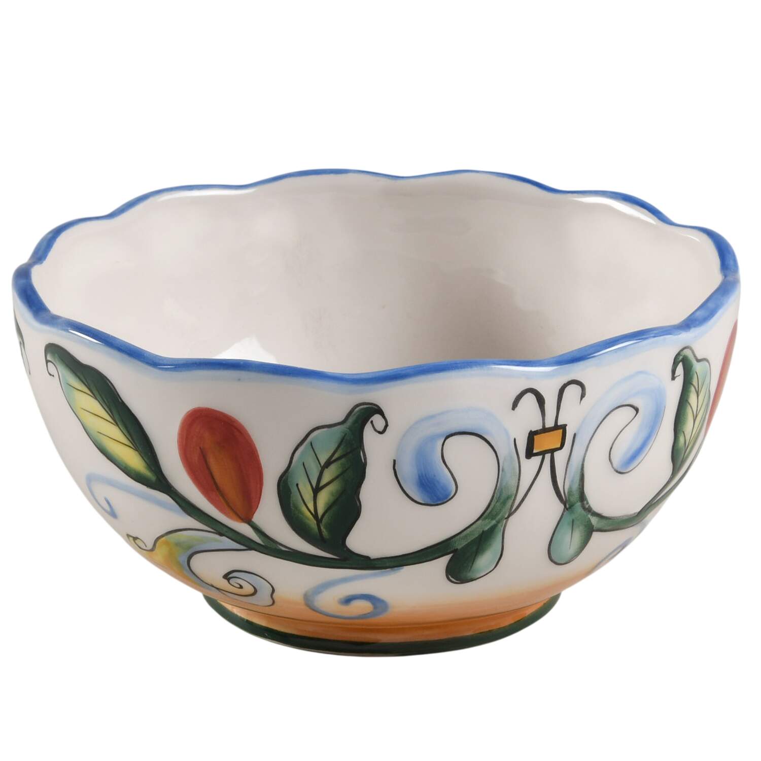 Ricamo Motif Soup/Cereal Bowl by Fitz & Floyd-1