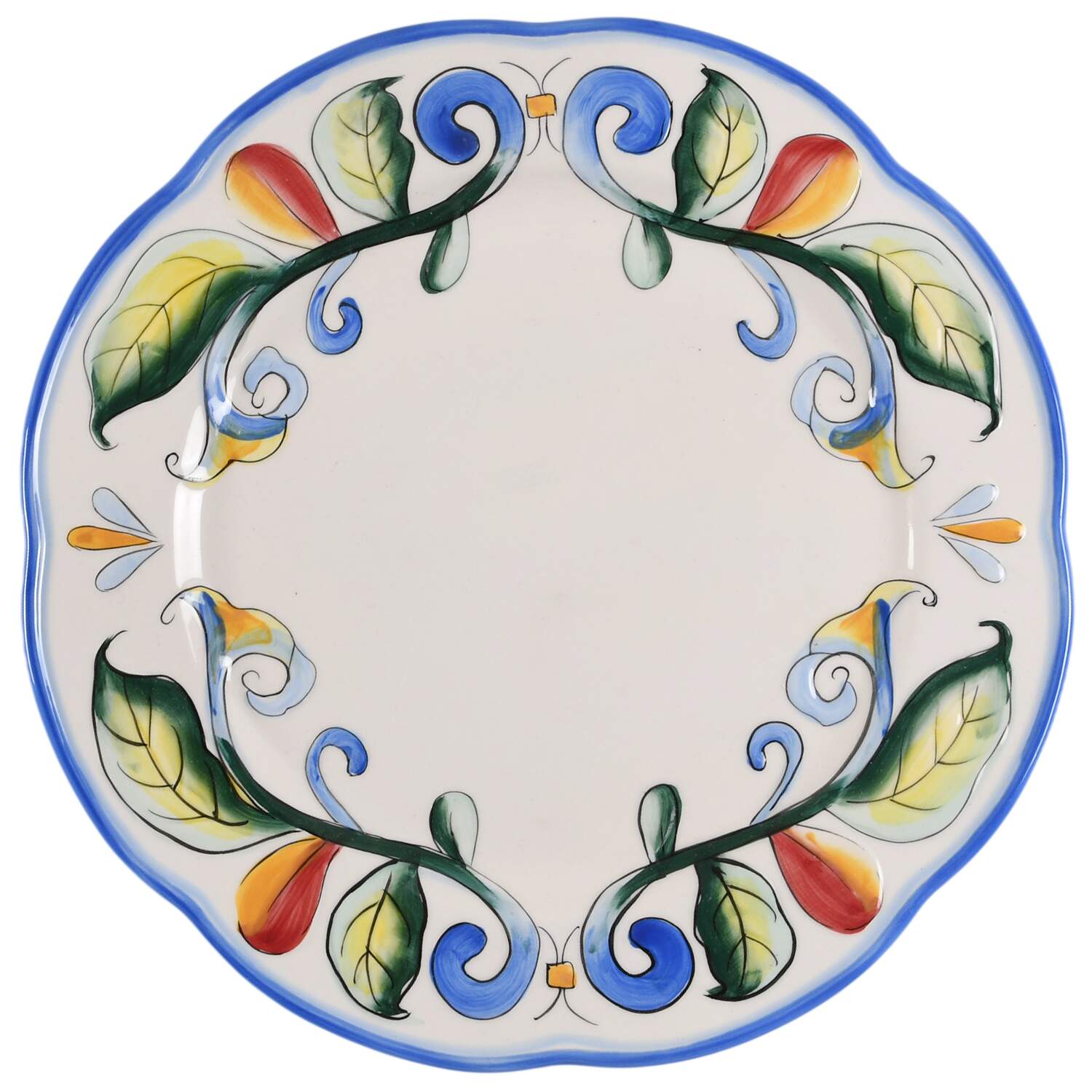 Ricamo Motif Dinner Plate by Fitz & Floyd-1