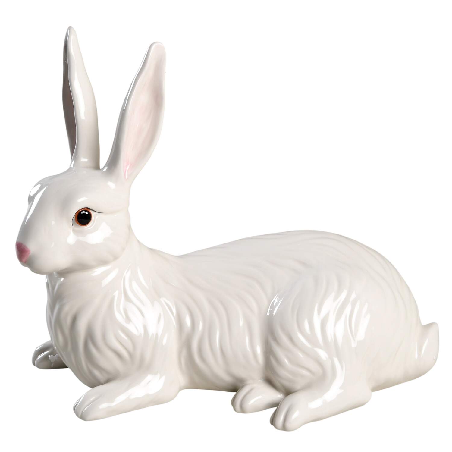 Poppies Large Rabbit Figurine by Fitz & Floyd-1